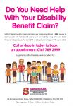 Salford UCRC new Disability Benefit Claim leaflet